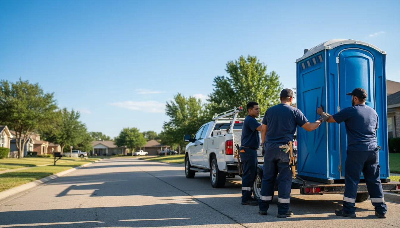 Portable Toilet Rental in Mccurtain, OK near me